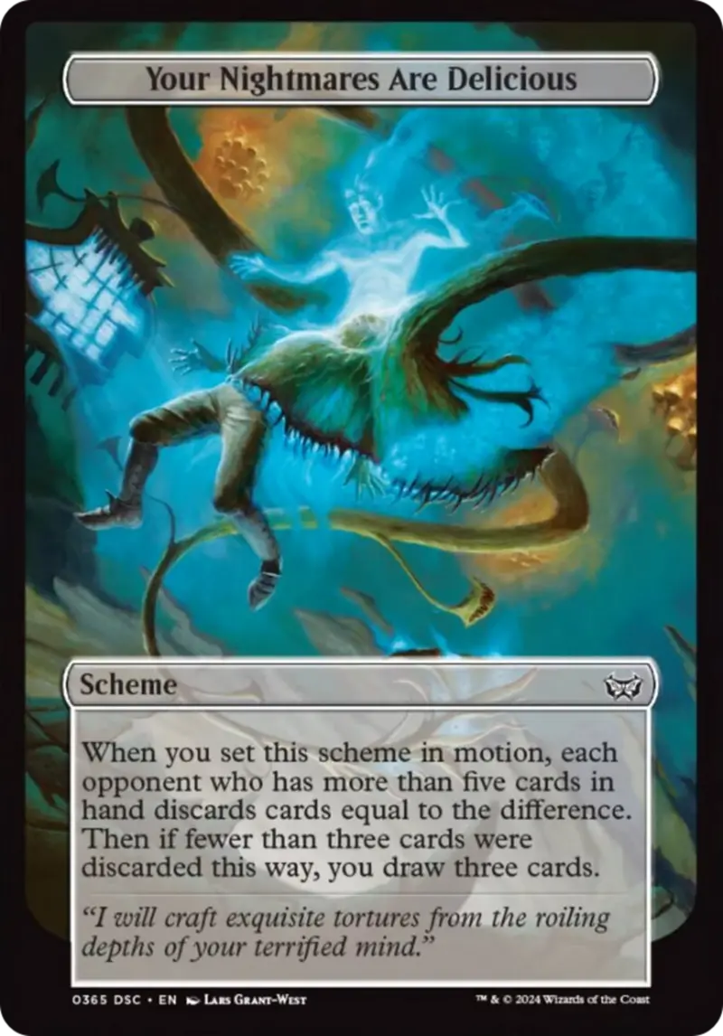 Your Nightmares Are Delicious (Full Art) [Duskmourn: Archenemy] 1