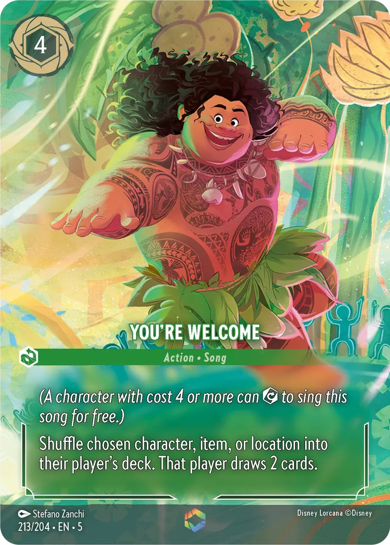 You're Welcome (Enchanted) (213/204) [Shimmering Skies] 1
