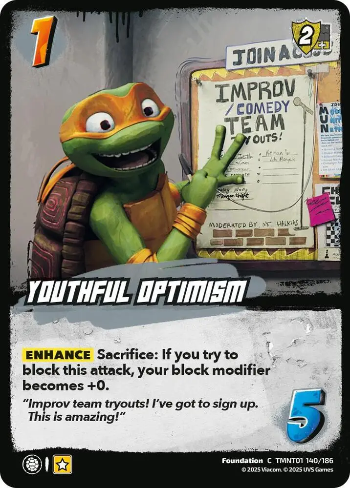 Youthful Optimism - Teenage Mutant Ninja Turtles (Tmnt) 1