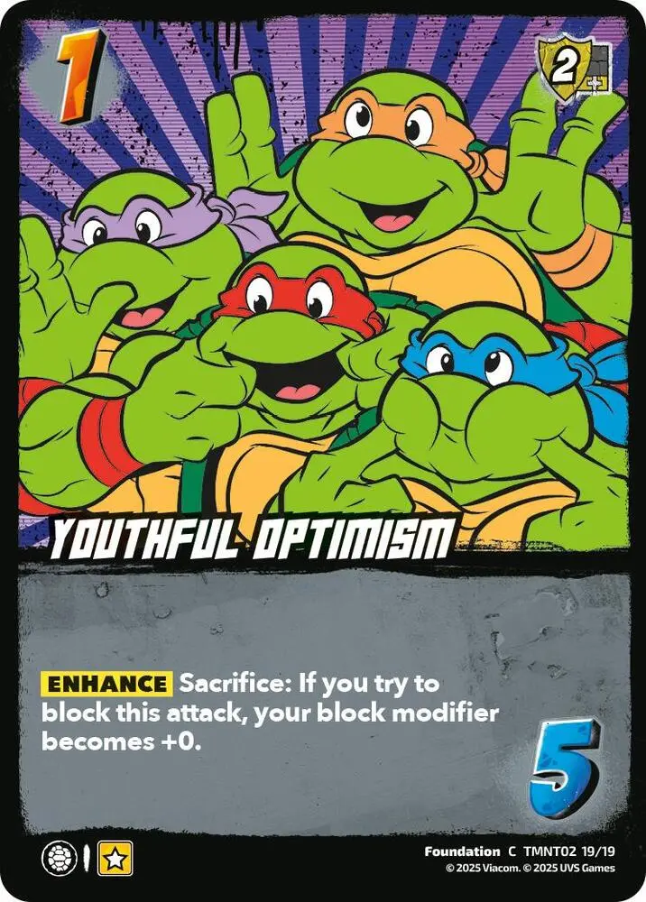 Youthful Optimism (Tmnt02) - Teenage Mutant Ninja Turtles (Tmnt) 1