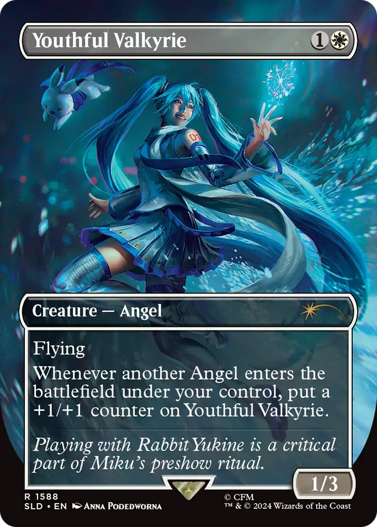 Youthful Valkyrie (Rainbow Foil) [Secret Lair Drop Series] 1