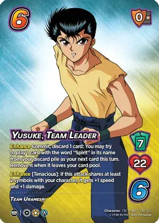 Yusuke, Team Leader 1