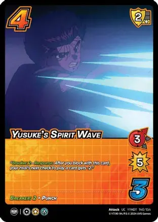 Yusuke's Spirit Wave 1