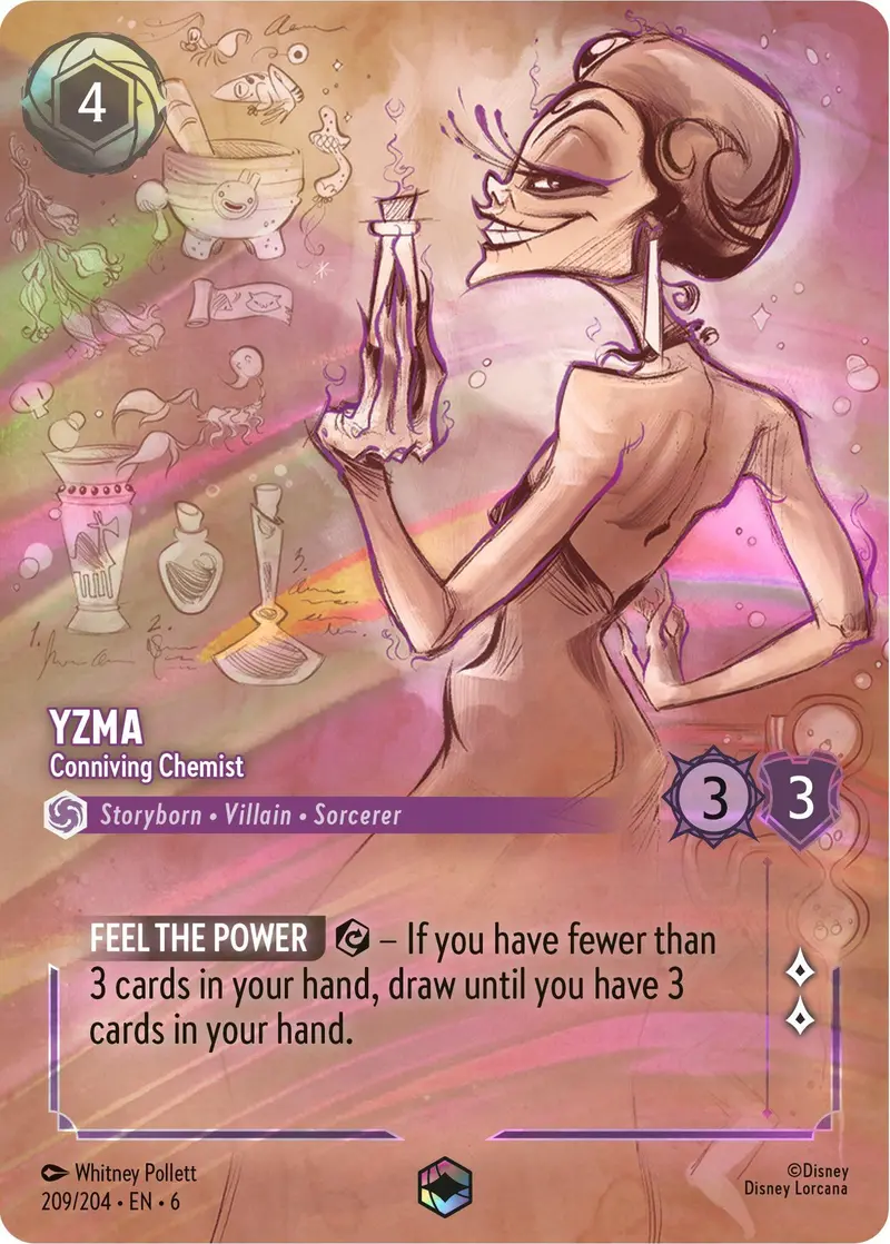 Yzma - Conniving Chemist (Enchanted) (209/204) [Azurite Sea] 1