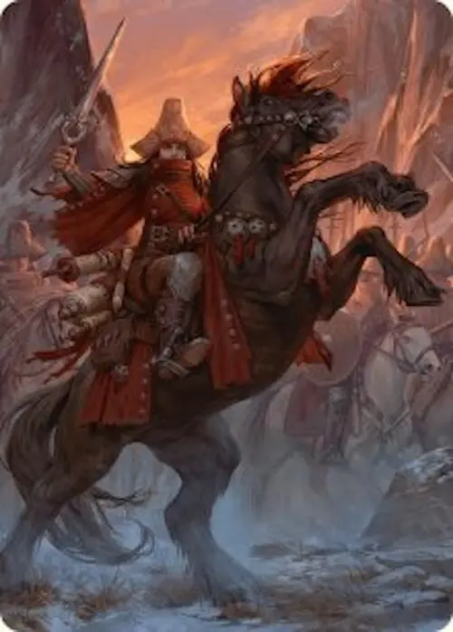Zealous Conscripts Art Card [Innistrad Remastered Art Series] 1