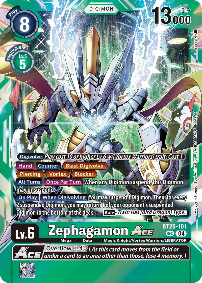 Zephagamon Ace [Bt20-101] [Release Special Booster Ver.2.5] 1