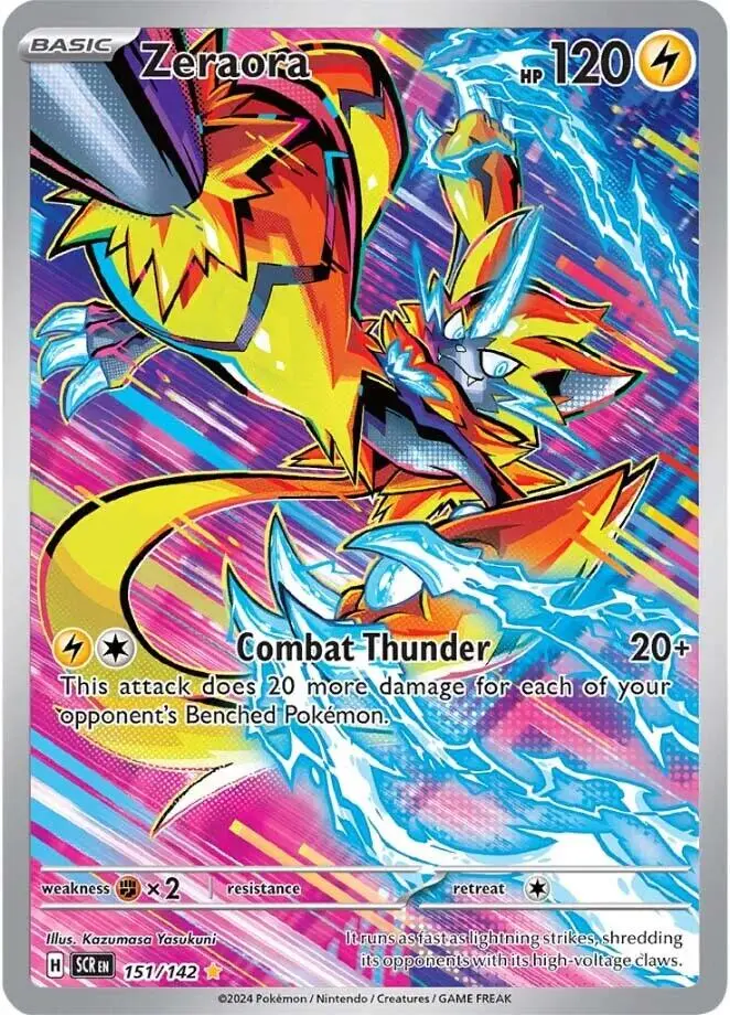 Zeraora (151/142) [Scarlet & Violet: Stellar Crown] 1