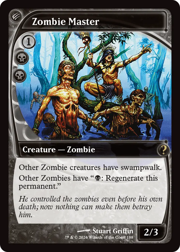 Zombie Master (Future Sight) [Mystery Booster 2] 1