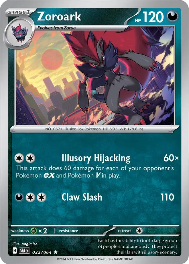 Zoroark (032/064) [Scarlet & Violet: Shrouded Fable] 1