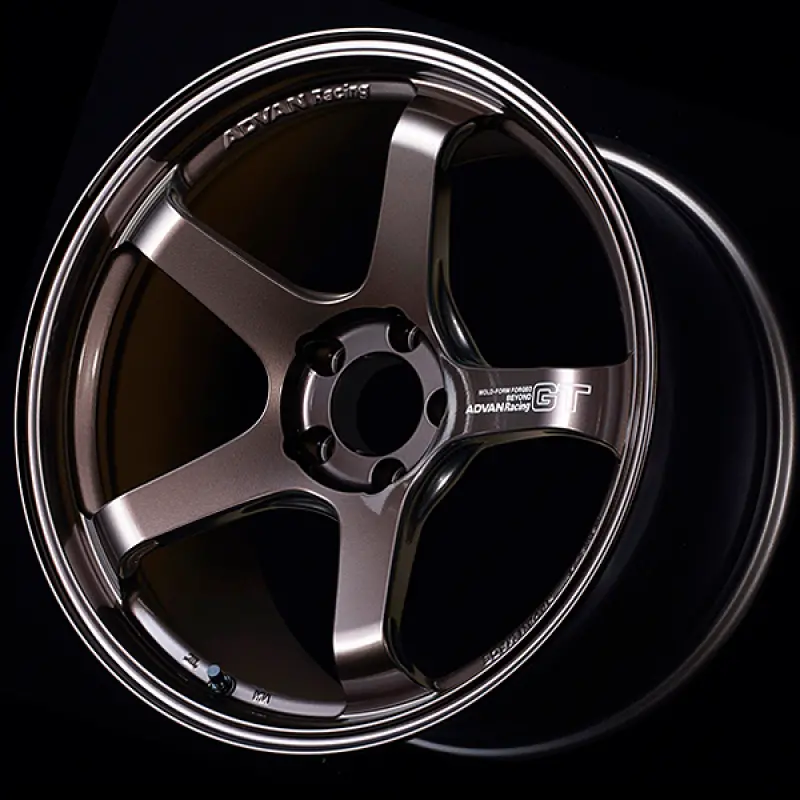 Advan Gt Beyond 19X8.0 +44Mm Wheel – 5X114.3 Bolt Pattern, Copper Bronze Finish 1