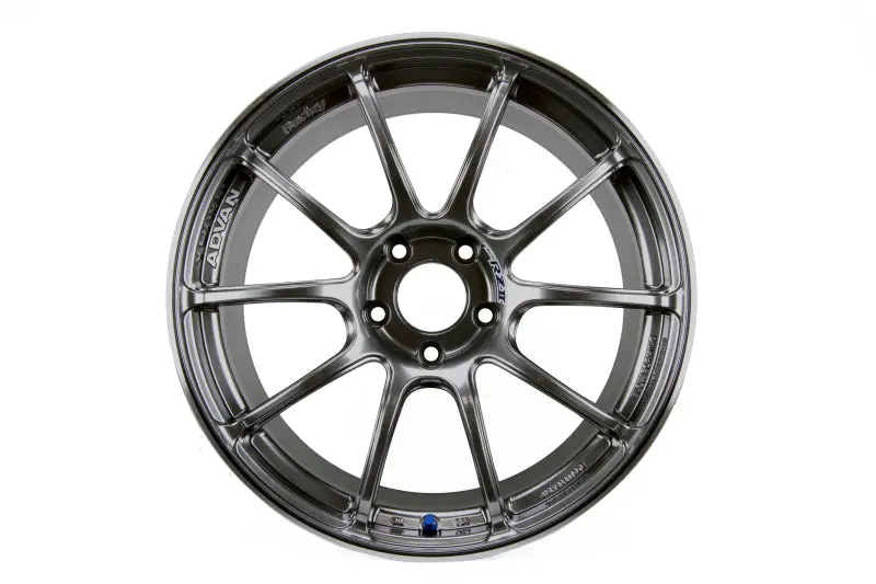 Advan Racing Rzii Hyper-Black Performance Wheel – 17X9", +63 Offset, 5X114.3 Bolt Pattern 1