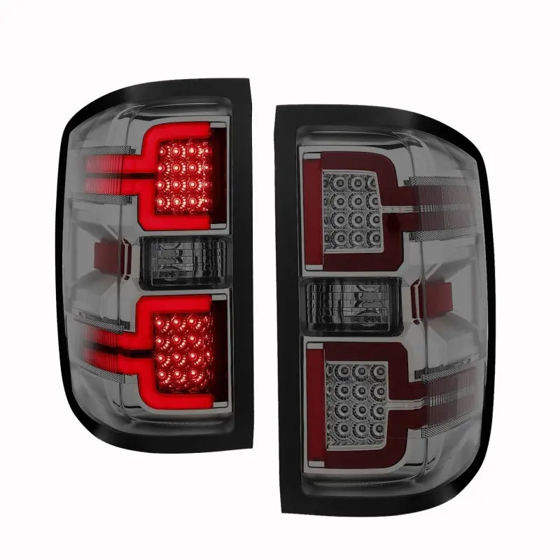 Anzo Led Taillight Assembly For 2014–2018 Chevrolet Silverado 1500 – Smoke Lens 1