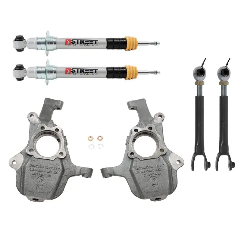 Belltech Lowering Kit For 2021+ Gm Suvs (Short Wheelbase Only) – Includes Street Performance Struts 1