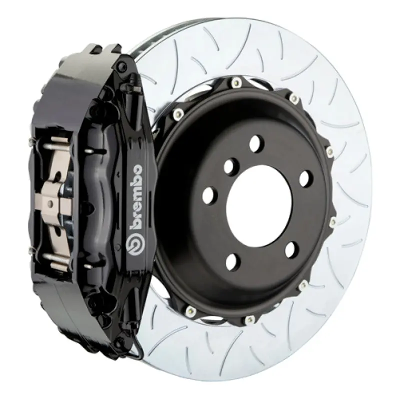 Brembo Gran Turismo Big Brake Kit For 2008–2014 Mercedes-Benz C-Class – Front, 6-Piston Calipers, 355X32Mm Slotted Two-Piece Rotors 1
