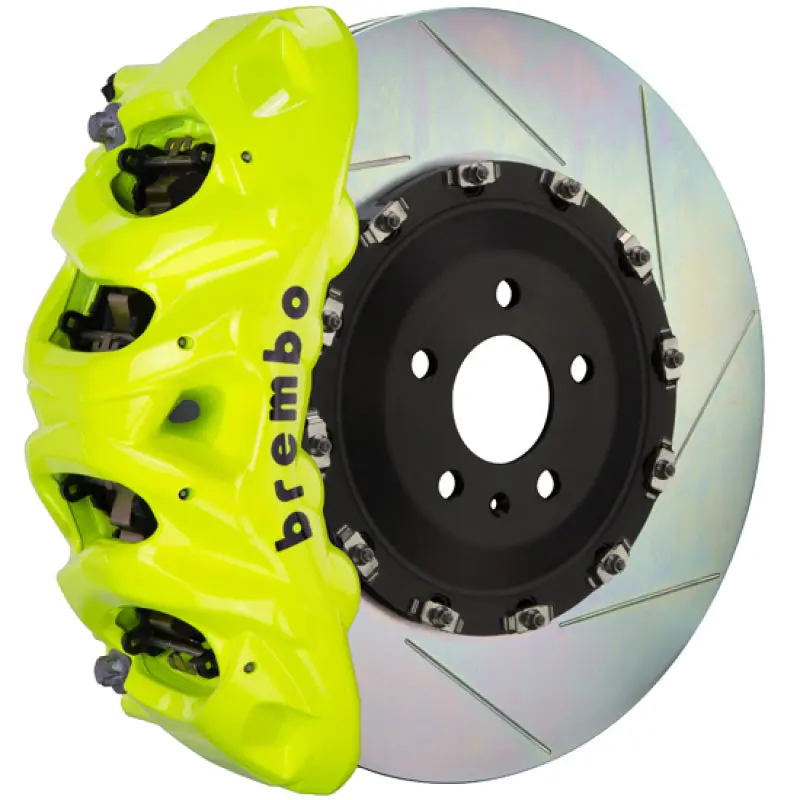 Brembo Gt Big Brake Kit For 2012–2014 Mercedes-Benz Ml550 – Front, 8-Piston Calipers, 412X38Mm Two-Piece Slotted Rotors 1