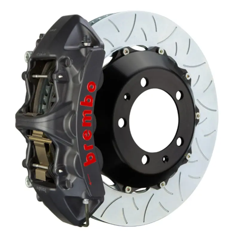 Brembo Gts Big Brake Kit For 2007–2015 Audi Tt/Tts – 355X32Mm Slotted Two-Piece Rotors, 6-Piston Front Calipers 1