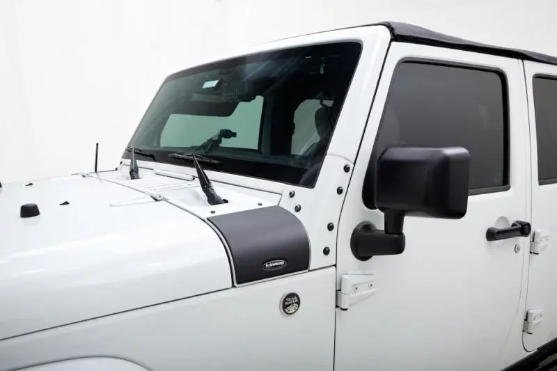 Bushwacker Trail Armor Cowl Cover For 2007–2018 Jeep Wrangler – Matte Black 1