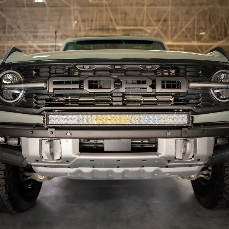 Cali Raised Light Bar Mounting Kit For 2021+ Ford Raptor – Includes 5D Optic Osram 32" Dual-Row Bar 1