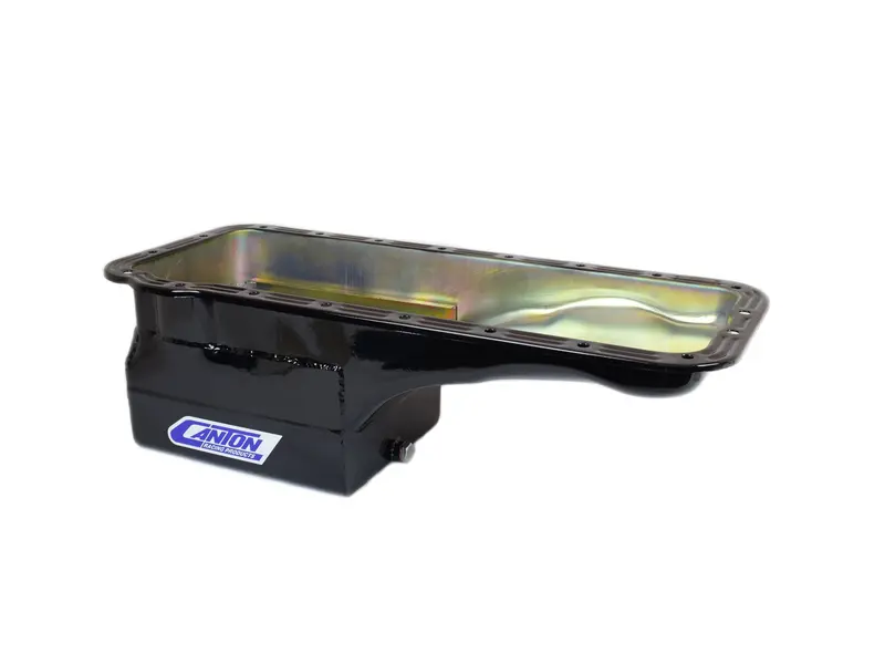 Canton Deep-Front-Sump Oil Pan – Ford Fe 332–428, Street Use, Black Finish 1