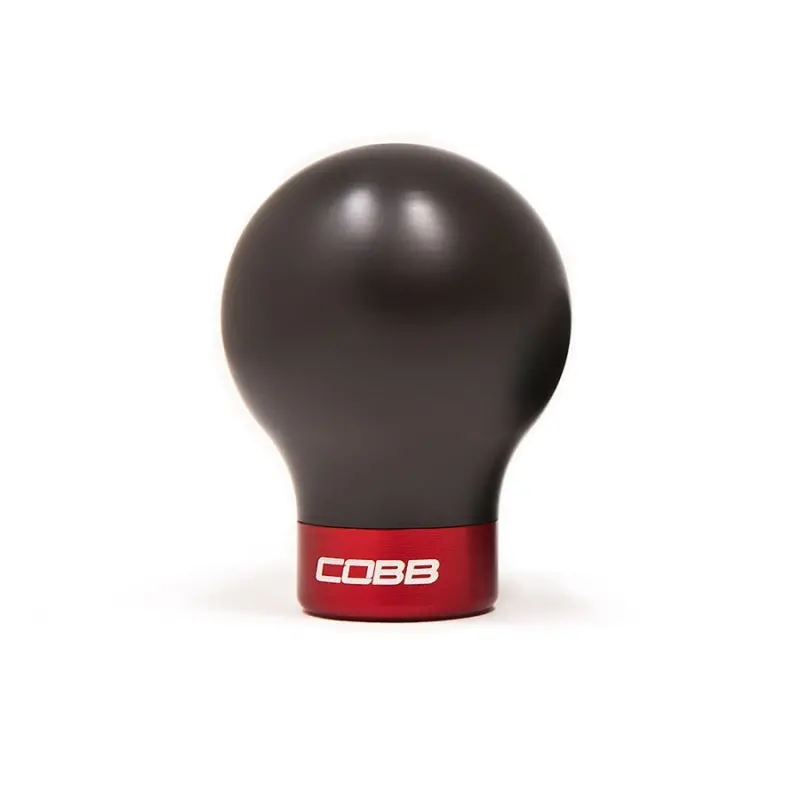 Cobb 07-13 Mazdaspeed3 & 06-07 Mazdaspeed6 Shift Knob - Race Red (Black W/Red Base) 1