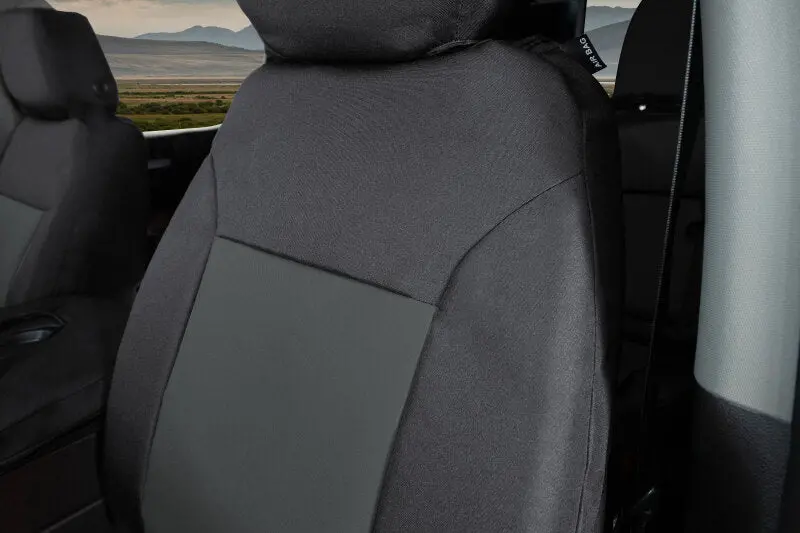 Covercraft 20-24 Jeep Gladiator Endura Precisionfit Custom Front Row Seat Covers - Black/Charcoal 1