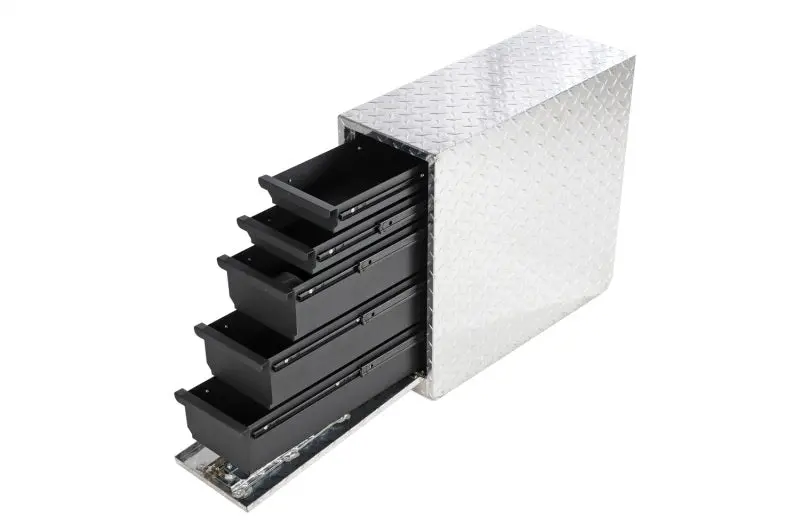 Deezee Aluminum Wheel-Well Tool Box With Drawer System – Universal Fit 1