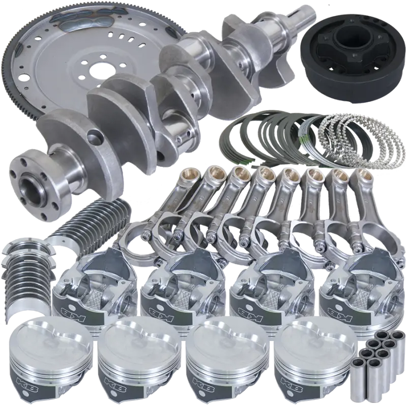 Eagle Ford Balanced Rotating Assembly For 302 Engine – 157-Tooth Flywheel, 5.400In I-Beam Rods, +.040 Overbore 1