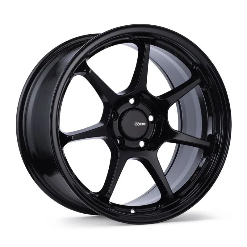 Enkei Ts-7 18X9.5 Gloss Black Alloy Wheel – 5X100 Pcd, 45Mm Offset, 72.6Mm Hub Bore 1