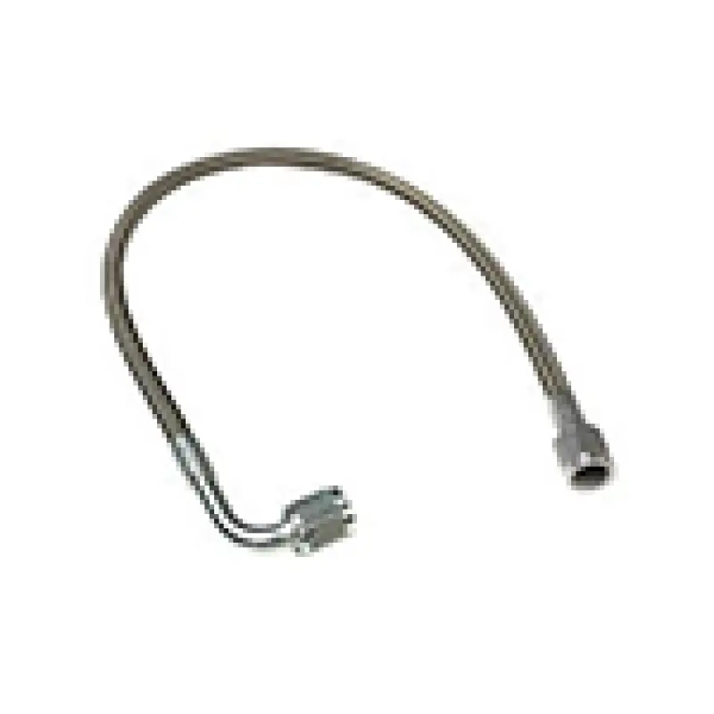 Fragola -4An Pfte Black Hose Assembly Straight X 90 Degree 18In 1