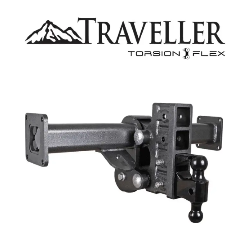 Gen-Y Traveller Torsion-Flex Hitch Receiver – 2.5" Shank, 6" Drop, 27" Length, 3,500 Lb Tw / 21,000 Lb Gtw 1