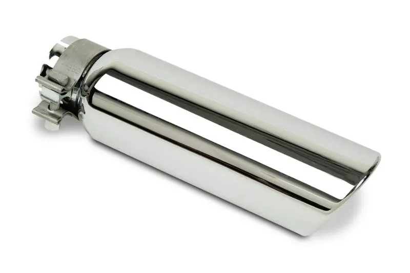Go Rhino Chrome Exhaust Tip – 2.5In Id, 4In Od, 14In Length For Custom Tailpipe Installation 1