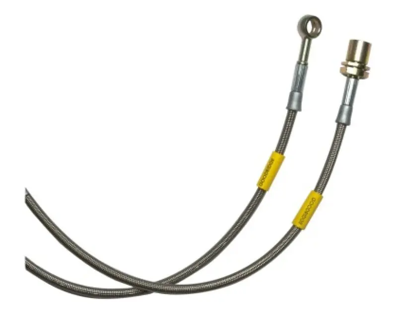 Goodridge 08-15 Mitsubishi Lancer Stainless Steel Rear Brake Lines 1