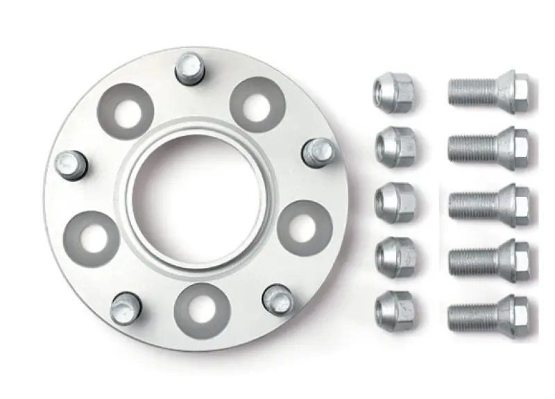 H&R Trak+ 20Mm Wheel Adapter Porsche Wheels 5/130 - 71.6 Cb - 14X1.5 To 5/114.3 - 64.1 Cb - 12X1.5 1