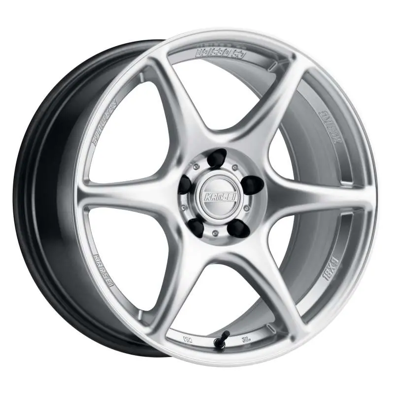 Kansei K11S Hyper Silver Tandem-Style Wheel: 18X8.5, 5X100, 35Mm Offset, 73.1Mm Bore 1