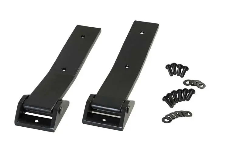 Kentrol Heavy-Duty Tailgate Hinge Pair – Powder-Coated Black, Fits 2007–2018 Jeep Wrangler Jk 1