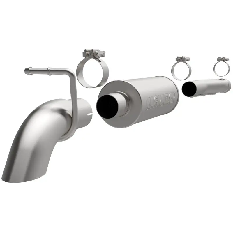 Magnaflow Cat-Back Exhaust System For 2012–2014 Jeep Wrangler Jk Unlimited (V6 3.6L) – Stainless Steel, Turn-Down Tip 1