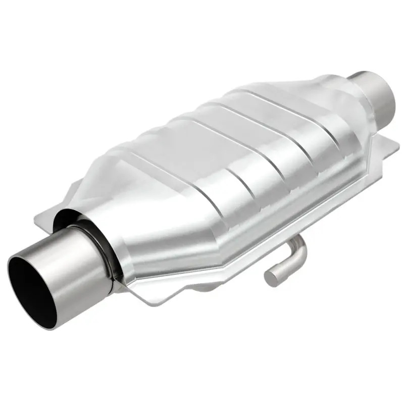 Magnaflow Universal Catalytic Converter – 2.5" Inlet/Outlet, Includes Air Injection Port 2