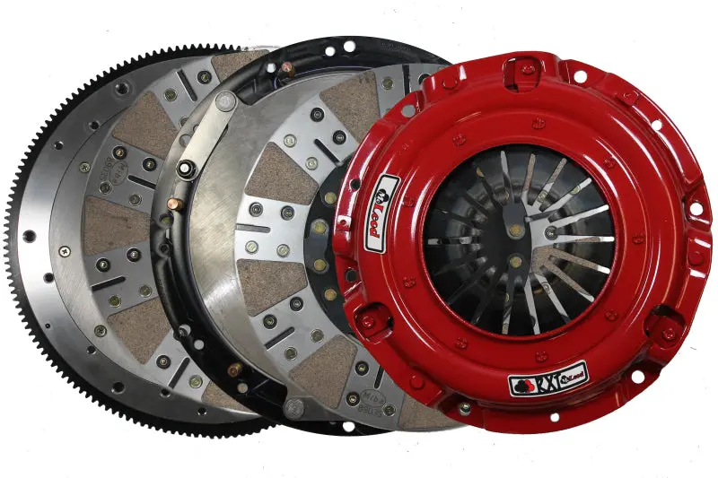 Mcleod Rxt Twin-Disc Clutch Kit For Toyota 2Jz-Gte Engines – Includes Steel Flywheel, 1.25" X 14-Spline Input Shaft 1