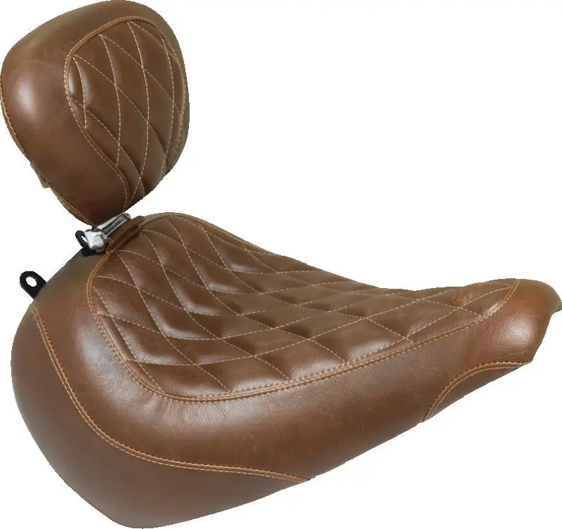 Mustang Solo Seat For Harley-Davidson Electra Glide & Road King Models (2008–2021) – Black 1