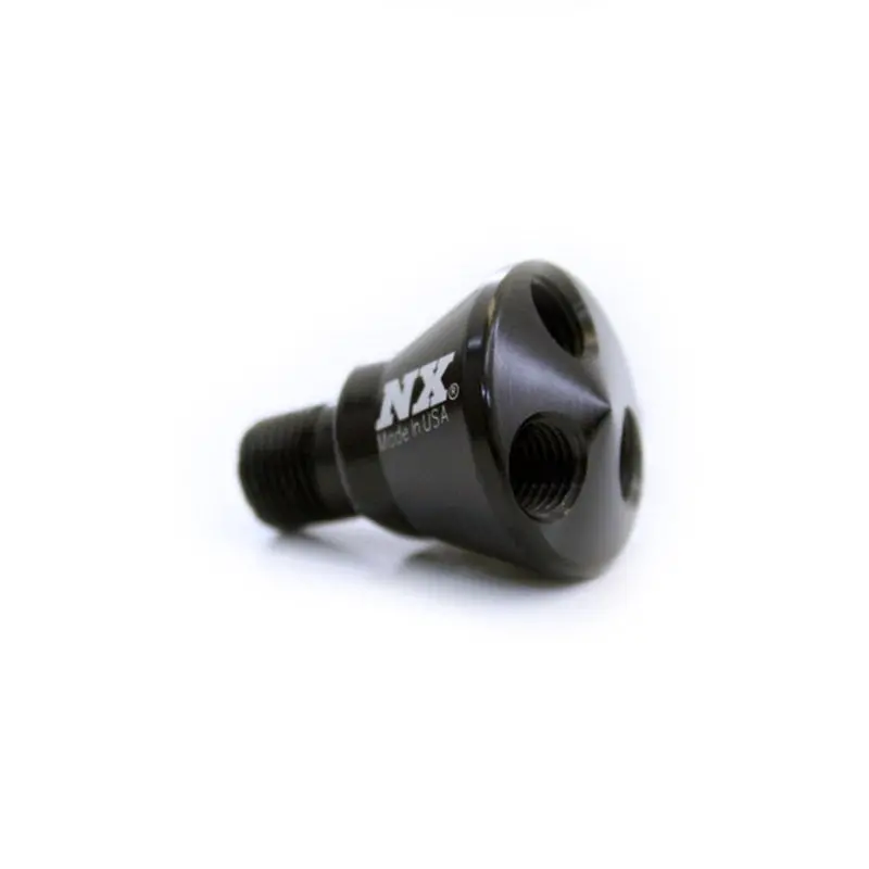 Nitrous Express 3 Port Showerhead Distribution Block - Black 1