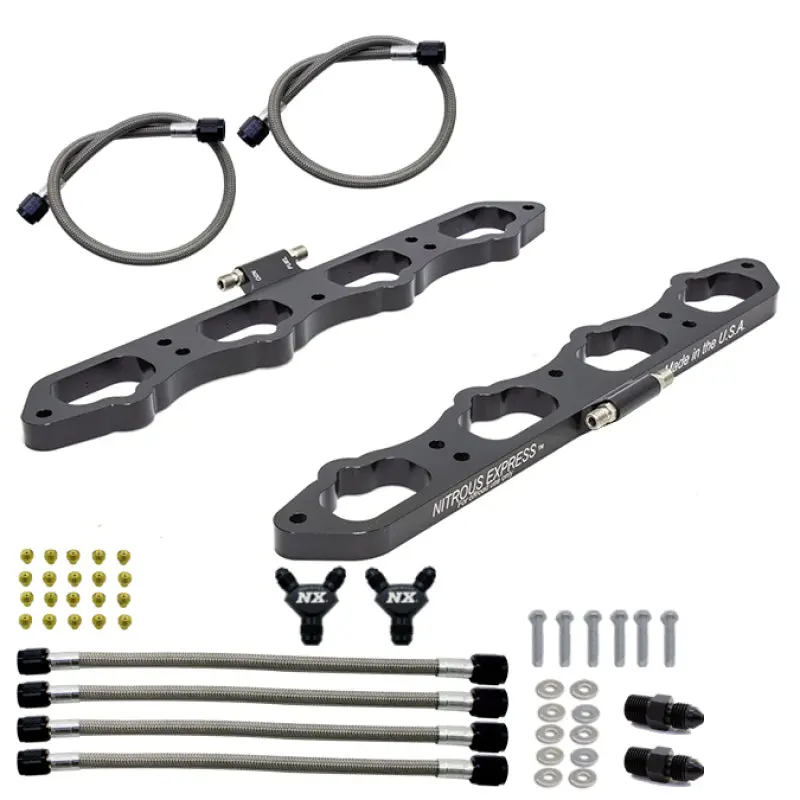 Nitrous Express Nitrous Plate Conversion Kit For 2018+ Ford 5.0L Coyote Engines 1
