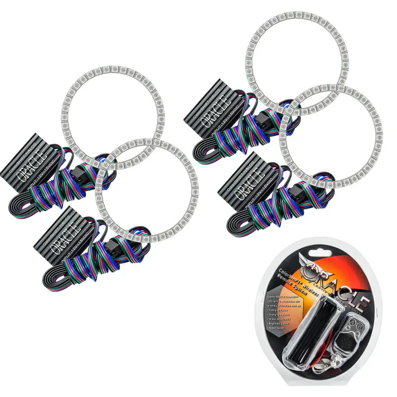 Oracle Colorshift Led Halo Lighting Kit For 2004–2008 Yamaha R1 – Dynamic Rgb Motorcycle Accent Rings 1