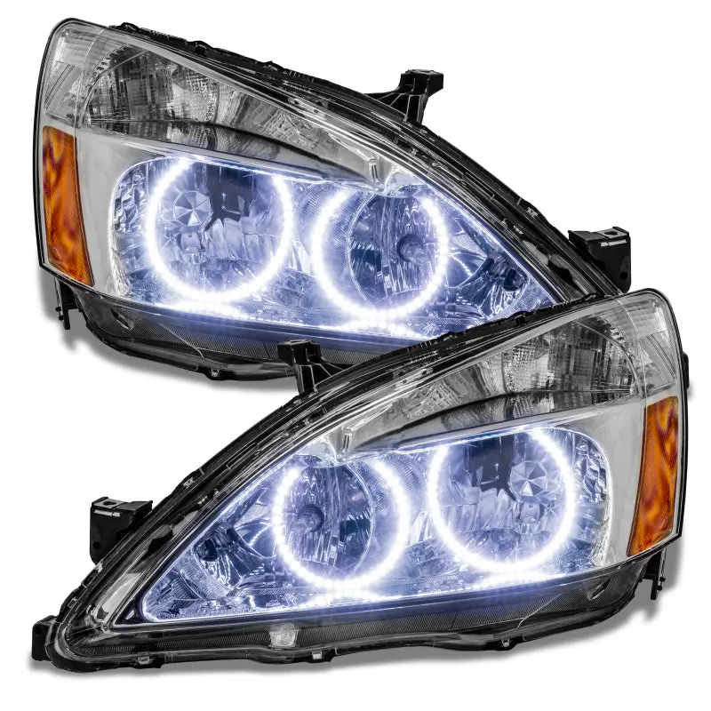 Oracle Smd Headlight Assembly For 2003–2007 Honda Accord Coupe & Sedan – White Led, Warranty Included 1