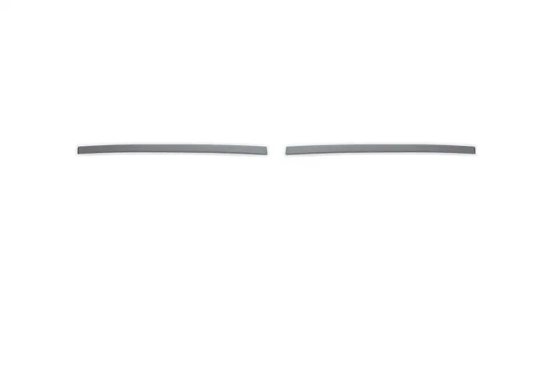Putco Upper Tailgate Accent Kit For 2017–2020 Ford Super Duty – Charcoal Finish (2-Piece Set) 1