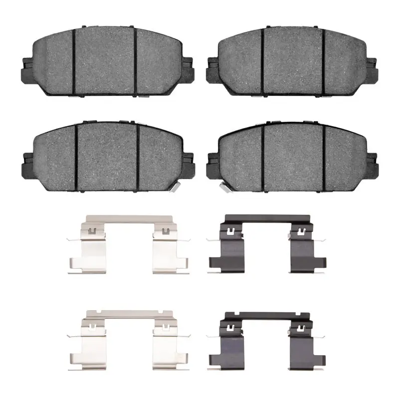 R1 Ceramic Brake Pad & Hardware Kit For 2017–2021 Honda Clarity Front Axle 1