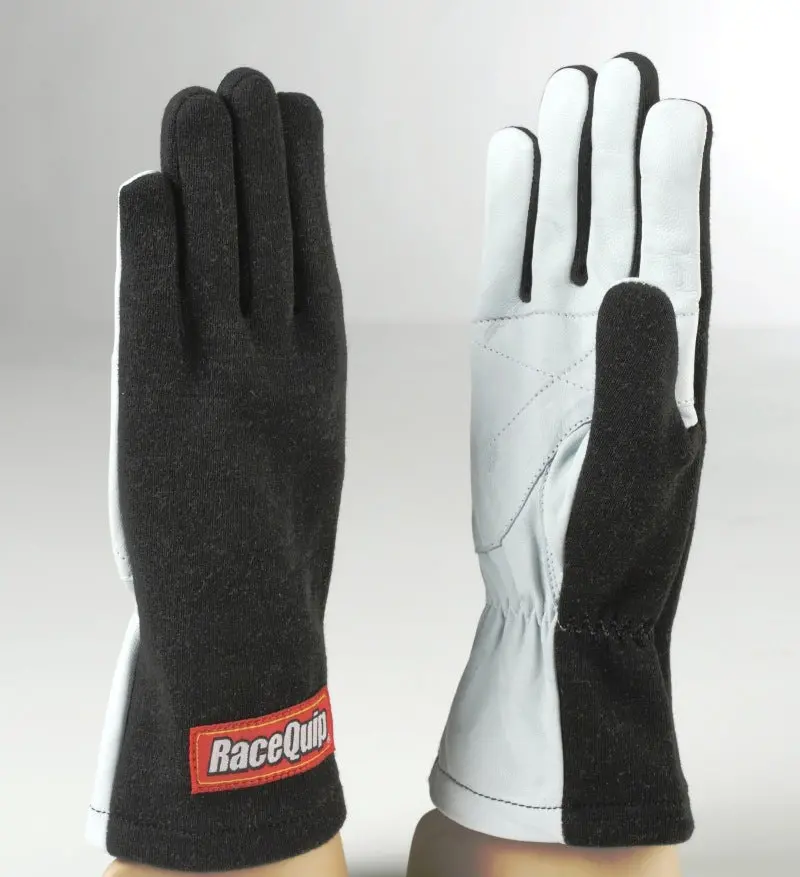 Racequip Basic Black Racing Glove – Small Size 1