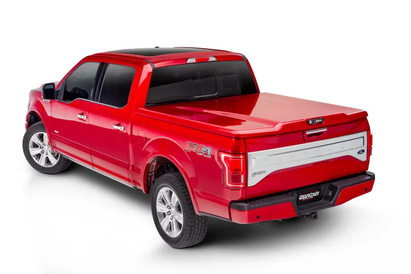 Undercover Elite Lx Retractable Tonneau Cover For 2016–2018 Ford F-150 (6.5' Bed), Shadow Black 1