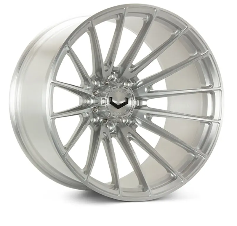 Vossen Vfx-01 Forged Alloy Wheel – 24X10", 8X180 Bolt Pattern, +15Mm Offset, Brushed Gloss Clear Finish 1