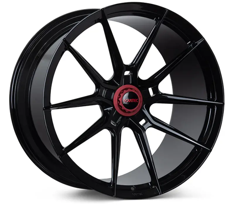 Vossen X Novitec Nf10 Forged Alloy Front Wheel For Ferrari 296 – 20X9.5", 5X114.3, Et38, Gloss Black 1