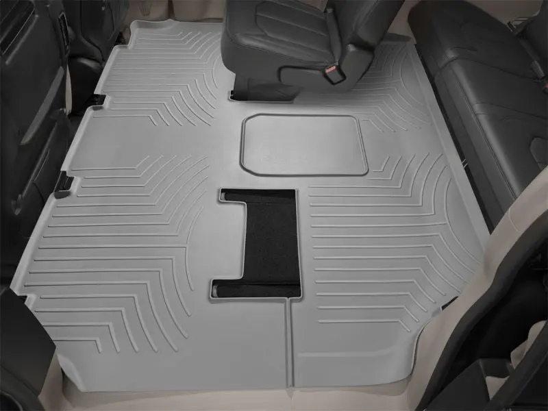 Weathertech 2019+ Chevrolet Silverado 1500 Rear Floorliner - Grey 1
